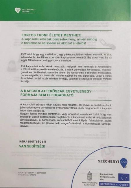 Segítség kapcsolati erőszak esetén